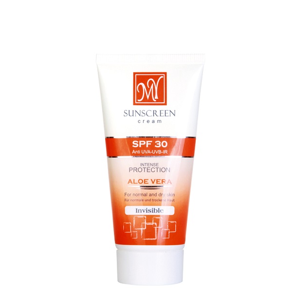 کرم ضدآفتاب فاقد رنگ spf30 مای (پوست خشک تا معمولی)